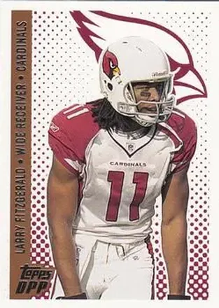 2006 Topps Draft Picks & Prospects #12 - Larry Fitzgerald - Arizona Cardinals