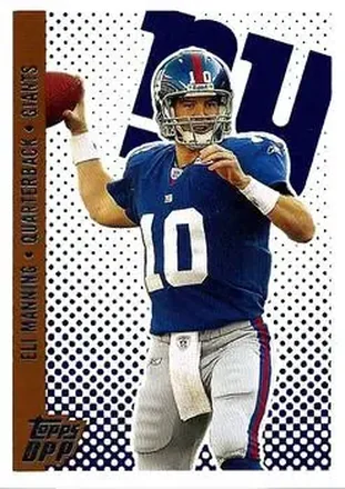 2006 Topps Draft Picks & Prospects #16 - Eli Manning - New York Giants
