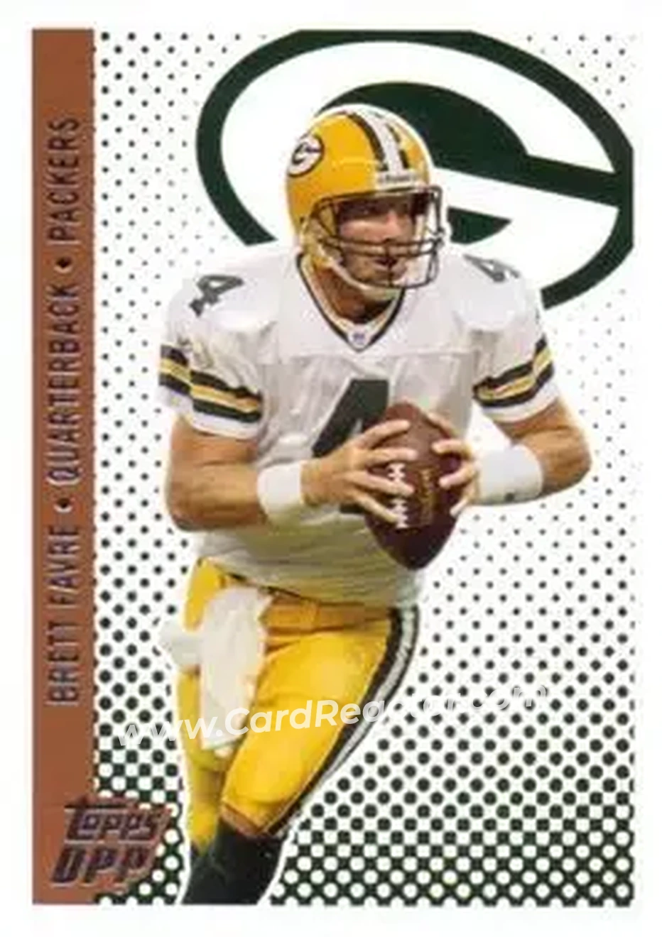2006 Topps Draft Picks & Prospects #17 - Brett Favre - Green Bay Packers - Front