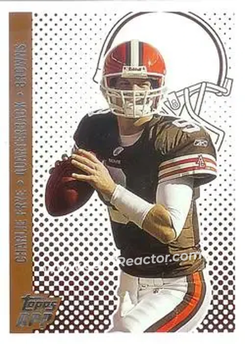 2006 Topps Draft Picks & Prospects #20 - Charlie Frye - Cleveland Browns