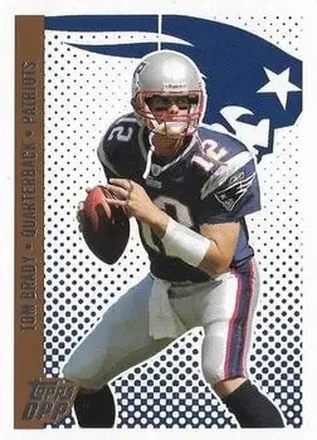2006 Topps Draft Picks & Prospects #21 - Tom Brady - New England Patriots