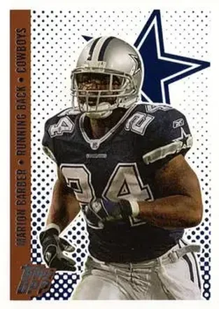 2006 Topps Draft Picks & Prospects #28 - Marion Barber - Dallas Cowboys