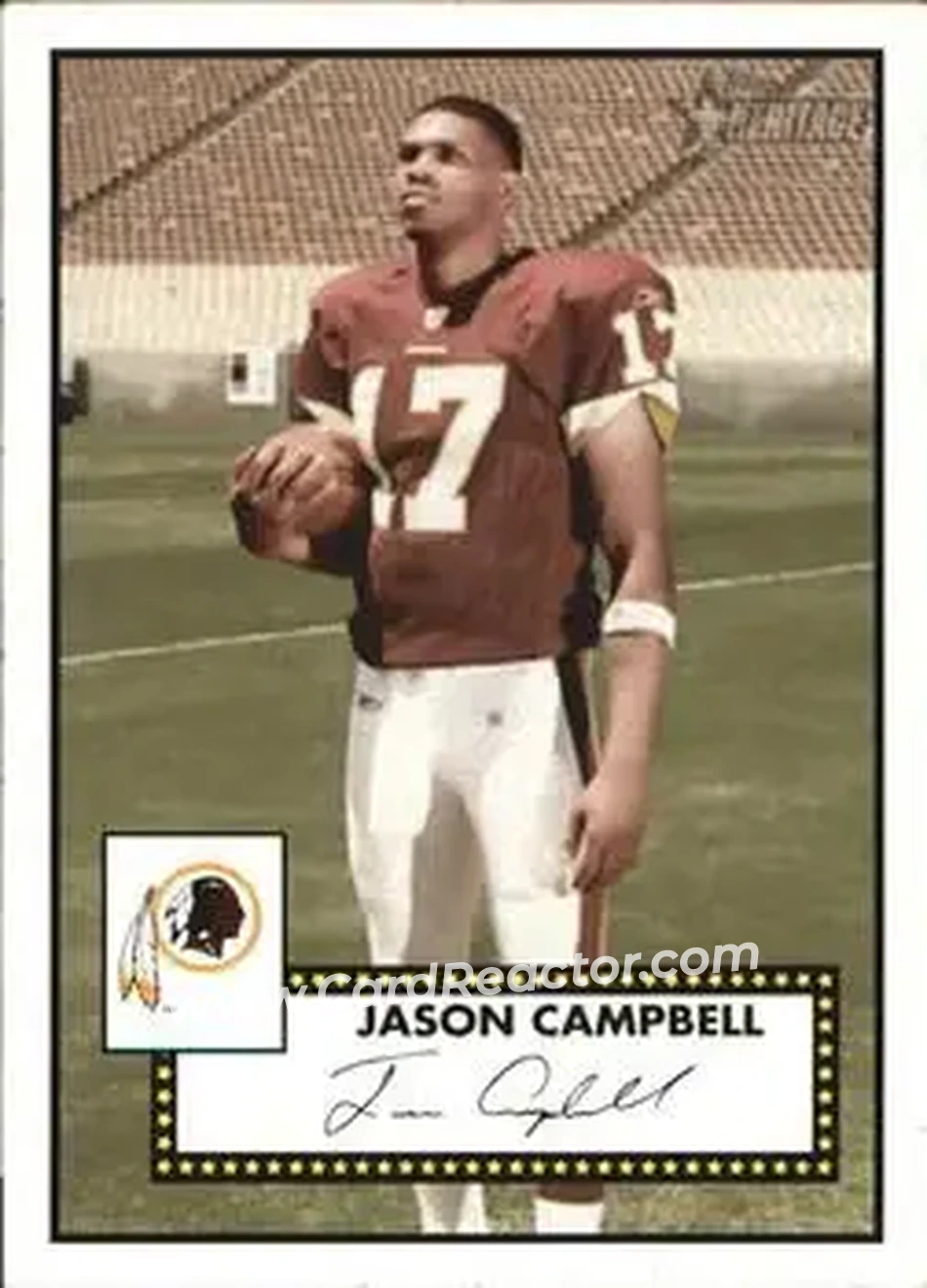 2006 Topps Heritage #5 - Jason Campbell - Washington Redskins - Front