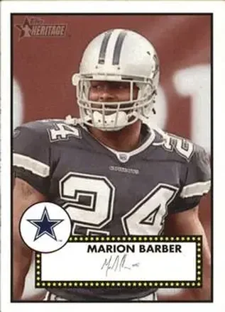 Marion Barber · 2006 Topps Heritage #7
