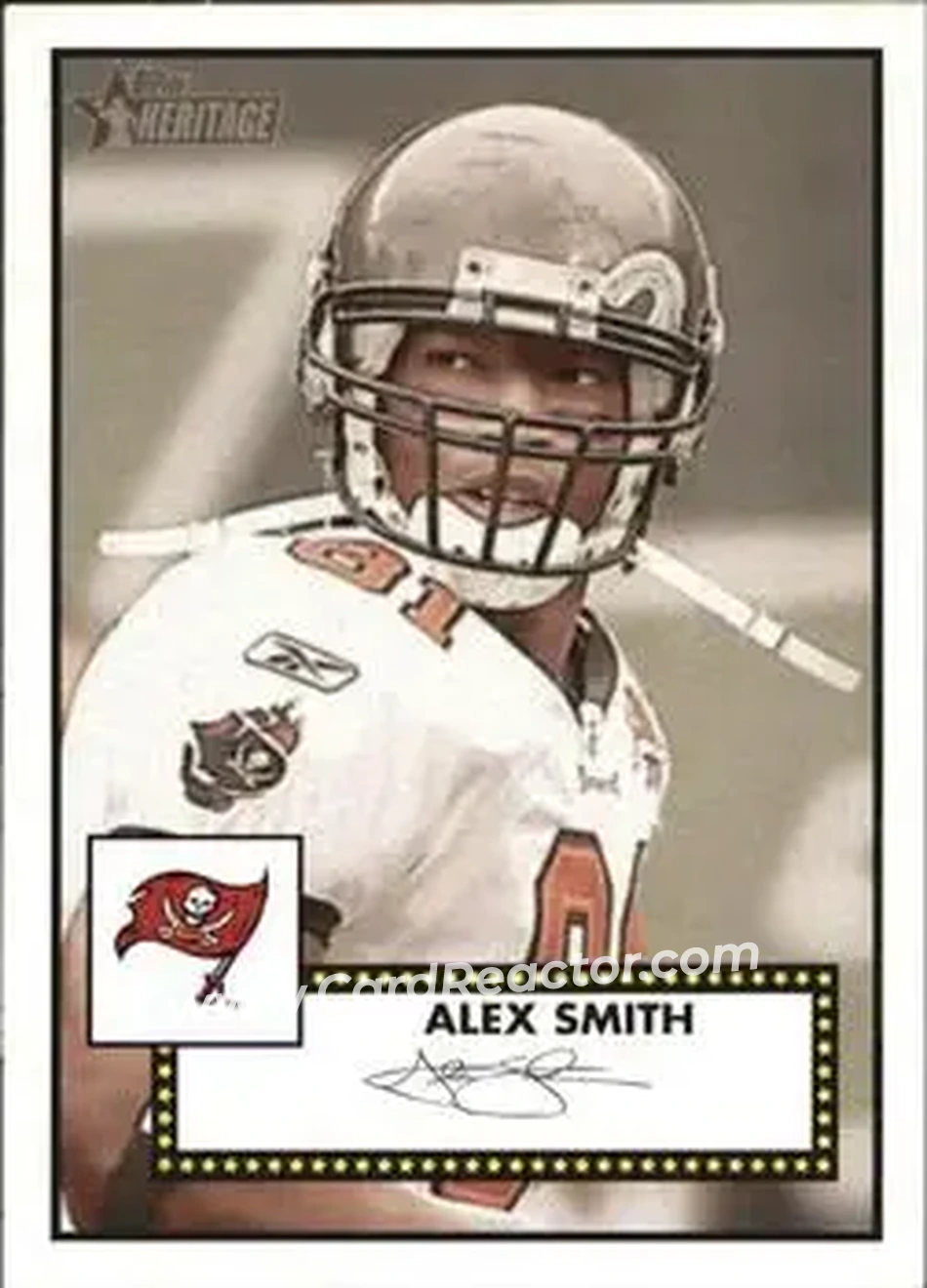 2006 Topps Heritage #17 - Alex Smith - Tampa Bay Buccaneers - Front
