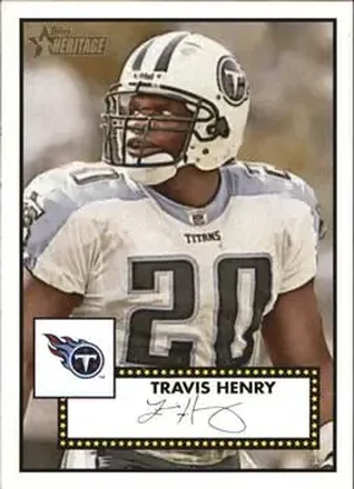 Travis Henry · 2006 Topps Heritage #18