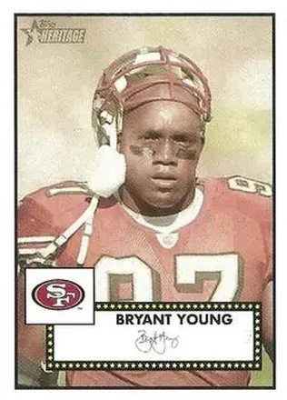Bryant Young · 2006 Topps Heritage #21