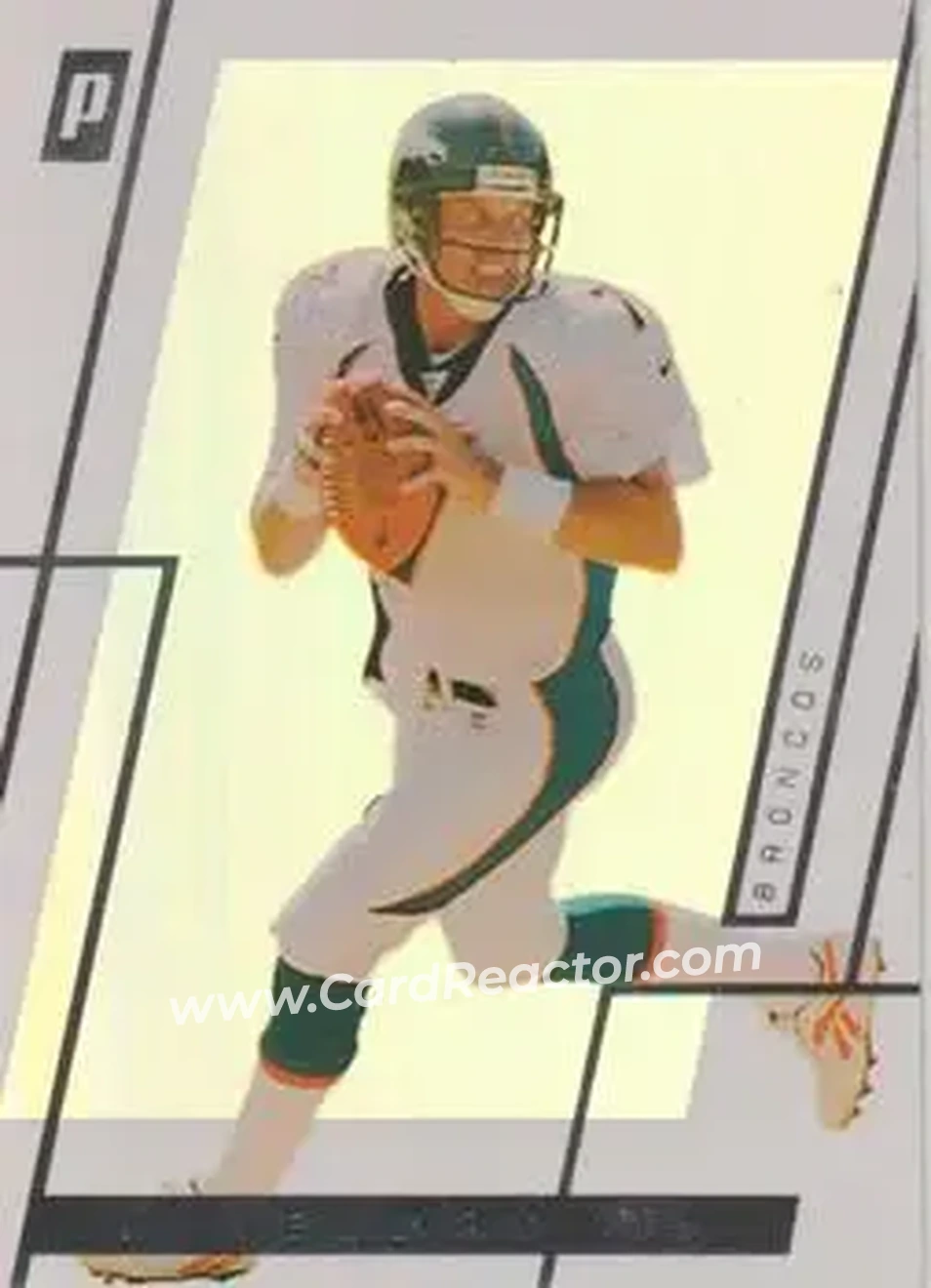 2006 Topps Paradigm #5 - John Elway - Denver Broncos - Front