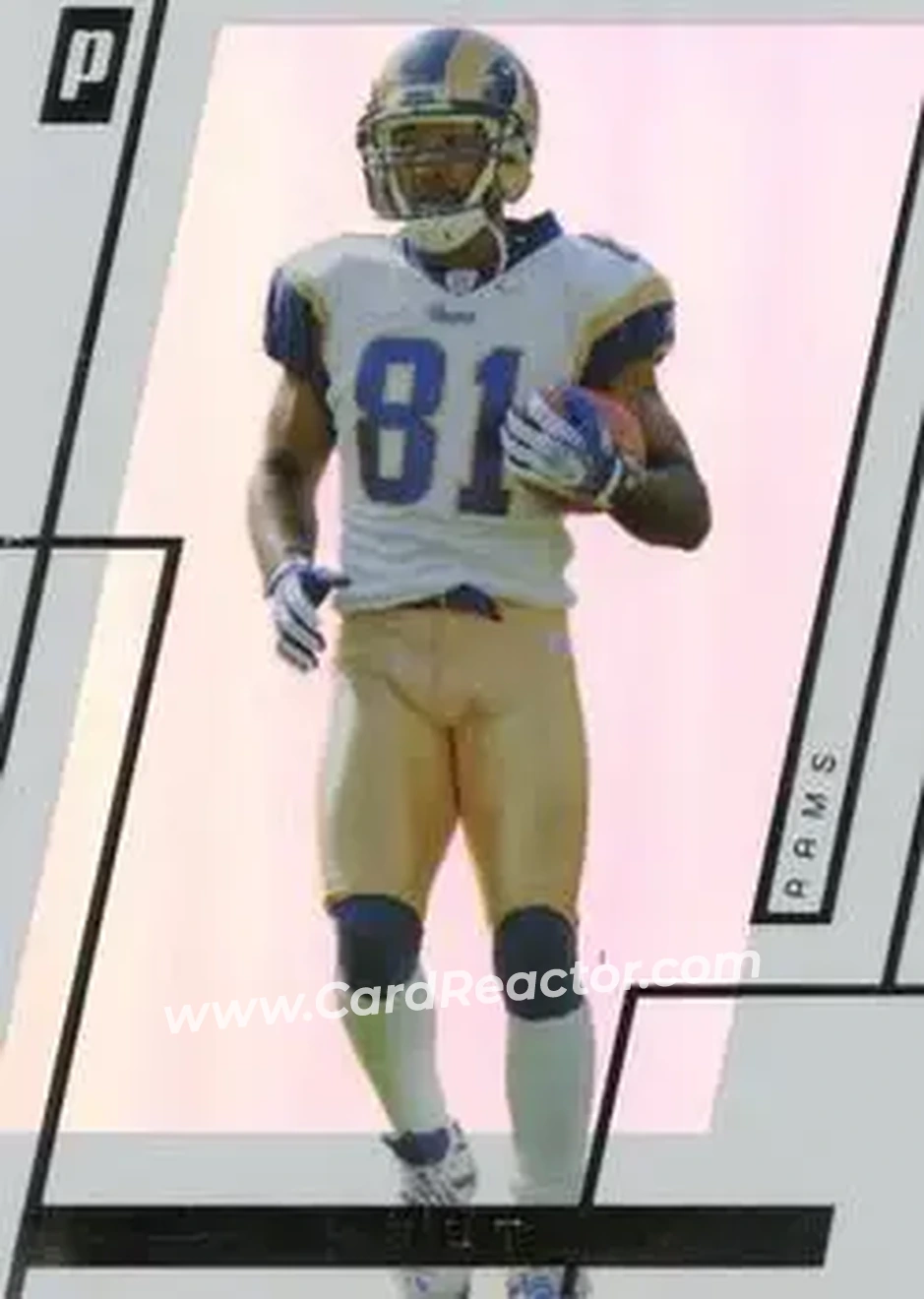 2006 Topps Paradigm #39 - Torry Holt - St. Louis Rams - Front