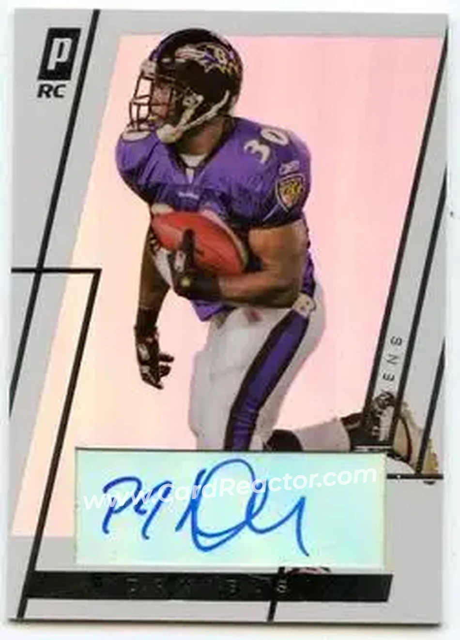 2006 Topps Paradigm #65 - P.J. Daniels - Baltimore Ravens - Front