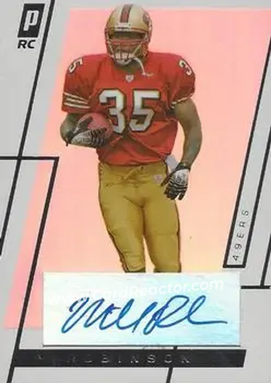 2006 Topps Paradigm #88 - Michael Robinson - San Francisco 49ers - Front