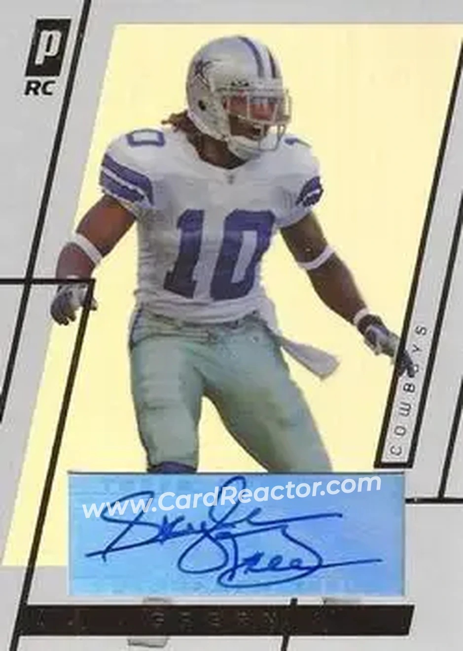 2006 Topps Paradigm - Gold #76 - Skyler Green - Dallas Cowboys - Front