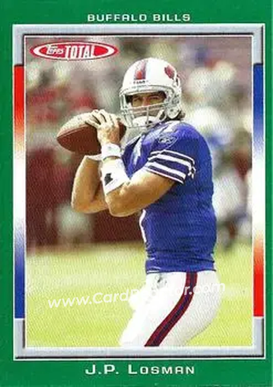 2006 Topps Total #8 - J.P. Losman - Buffalo Bills - Front
