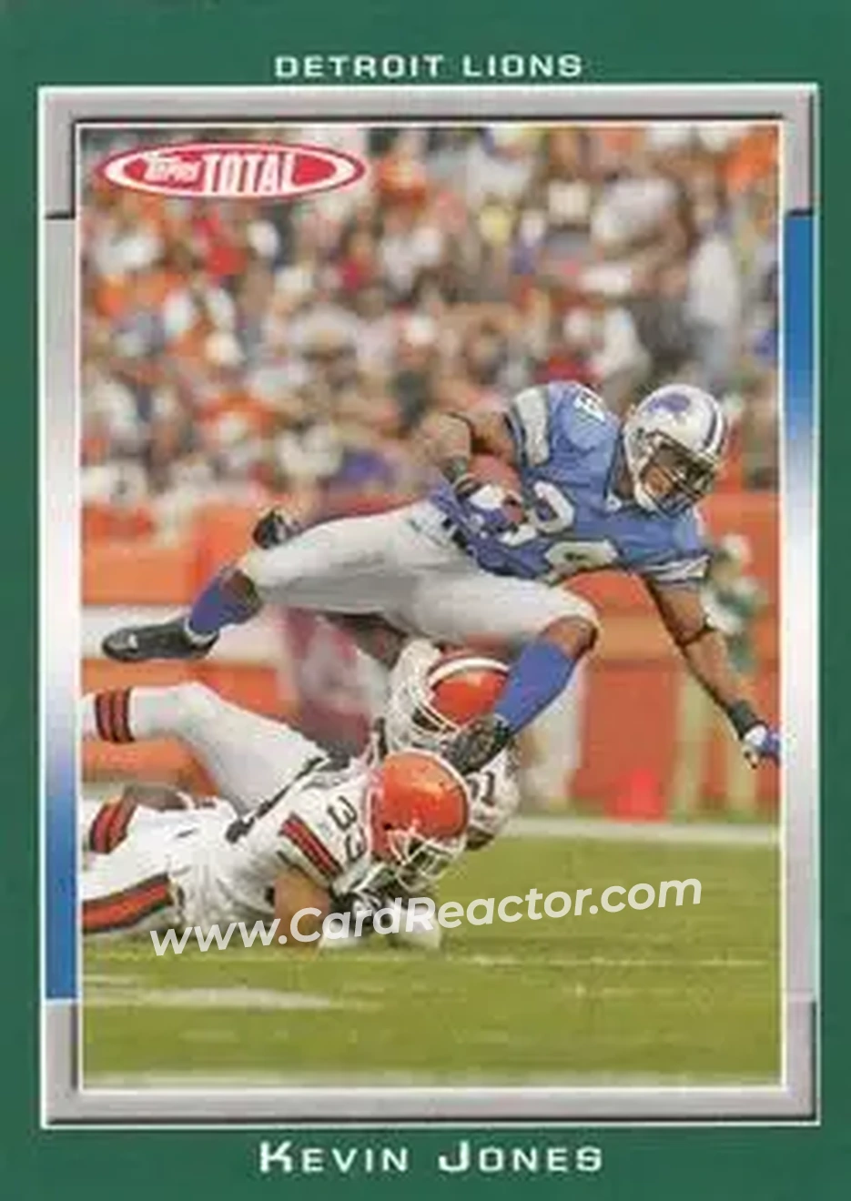 2006 Topps Total #9 - Kevin Jones - Detroit Lions - Front