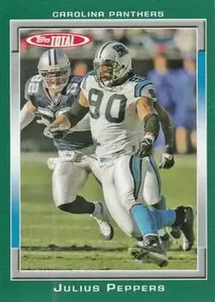 2006 Topps Total #24 - Julius Peppers - Carolina Panthers