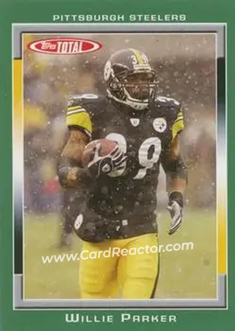 2006 Topps Total #30 - Willie Parker - Pittsburgh Steelers - Front