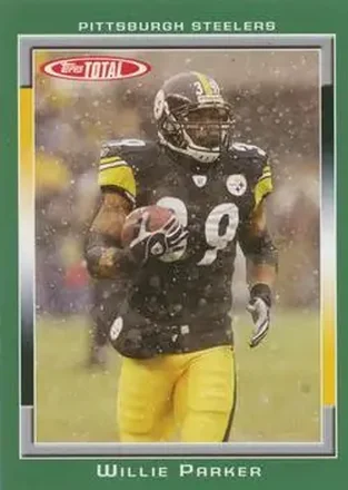 2006 Topps Total #30 - Willie Parker - Pittsburgh Steelers