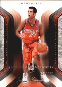 2004-05 Upper Deck Ultimate Collection #9 - Jason Kapono - Charlotte Bobcats