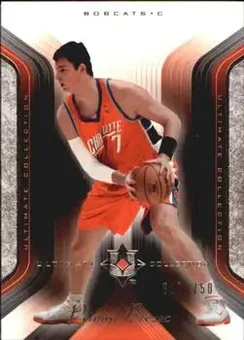 2004-05 Upper Deck Ultimate Collection #10 - Primož Brezec - Charlotte Bobcats
