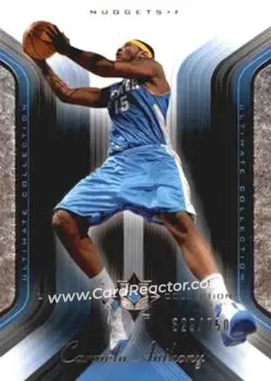 2004-05 Upper Deck Ultimate Collection #23 - Carmelo Anthony - Denver Nuggets