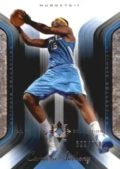 2004-05 Upper Deck Ultimate Collection #23 - Carmelo Anthony - Denver Nuggets