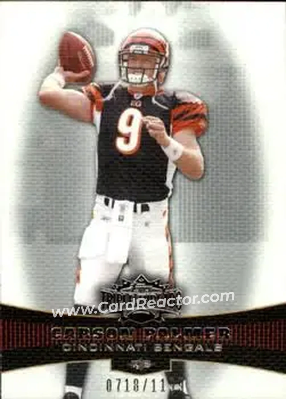 2006 Topps Triple Threads #2 - Carson Palmer - Cincinnati Bengals - Front