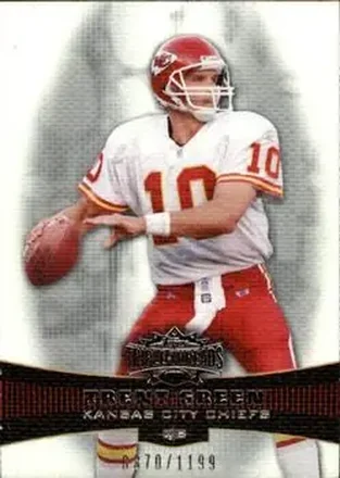2006 Topps Triple Threads #6 - Trent Green - Kansas City Chiefs