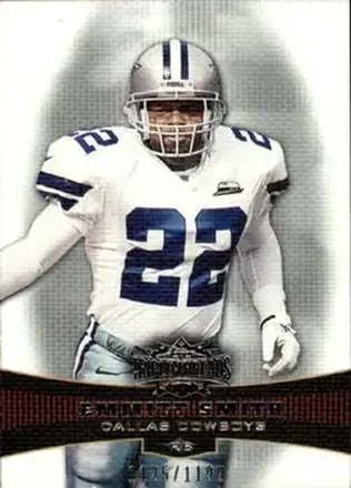 2006 Topps Triple Threads #10 - Emmitt Smith - Dallas Cowboys