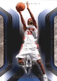 2004-05 Upper Deck Ultimate Collection #28 - Rip Hamilton - Detroit Pistons