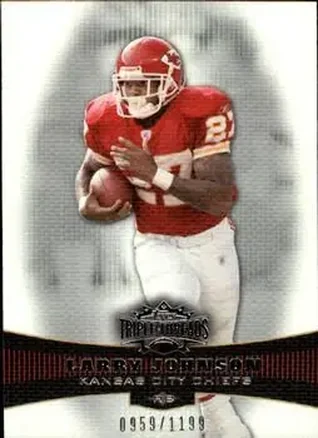 2006 Topps Triple Threads #15 - Larry Johnson - Kansas City Chiefs