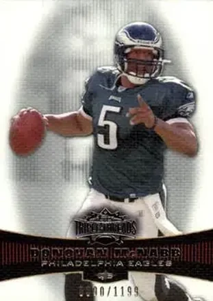2006 Topps Triple Threads #19 - Donovan McNabb - Philadelphia Eagles