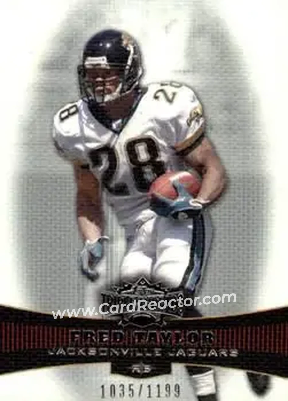 2006 Topps Triple Threads #20 - Fred Taylor - Jacksonville Jaguars - Front