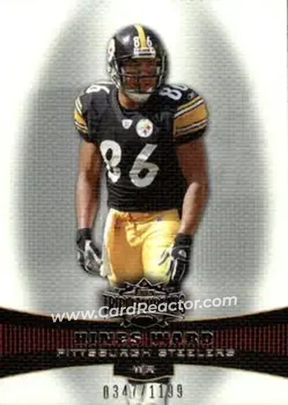 2006 Topps Triple Threads #21 - Hines Ward - Pittsburgh Steelers - Front