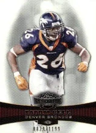2006 Topps Triple Threads #23 - Tatum Bell - Denver Broncos