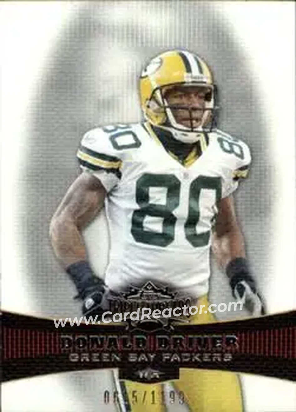 2006 Topps Triple Threads #24 - Donald Driver - Green Bay Packers - Front