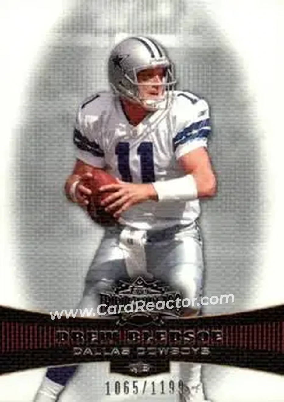 2006 Topps Triple Threads #25 - Drew Bledsoe - Dallas Cowboys - Front