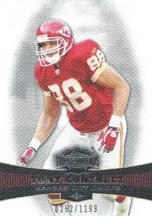 2006 Topps Triple Threads #27 - Tony Gonzalez - Kansas City Chiefs