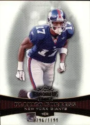 2006 Topps Triple Threads #28 - Plaxico Burress - New York Giants