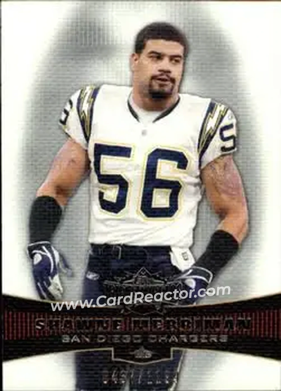 2006 Topps Triple Threads #29 - Shawne Merriman - San Diego Chargers - Front
