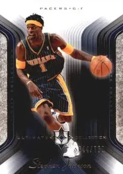 2004-05 Upper Deck Ultimate Collection #40 - Stephen Jackson - Indiana Pacers