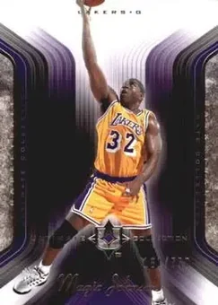 2004-05 Upper Deck Ultimate Collection #46 - Magic Johnson - Los Angeles Lakers