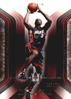 2004-05 Upper Deck Ultimate Collection #54 - Dwyane Wade - Miami Heat