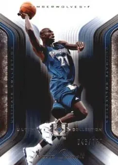 2004-05 Upper Deck Ultimate Collection #61 - Kevin Garnett - Minnesota Timberwolves
