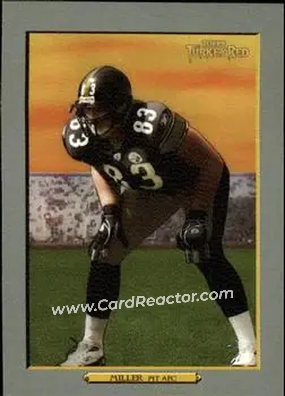 2006 Topps Turkey Red #2 - Heath Miller - Pittsburgh Steelers - Front