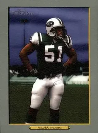 2006 Topps Turkey Red #7 - Jonathan Vilma - New York Jets
