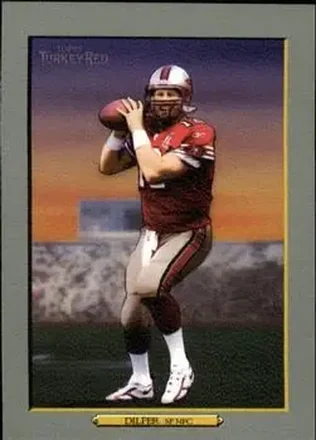 2006 Topps Turkey Red #8 - Trent Dilfer - San Francisco 49ers