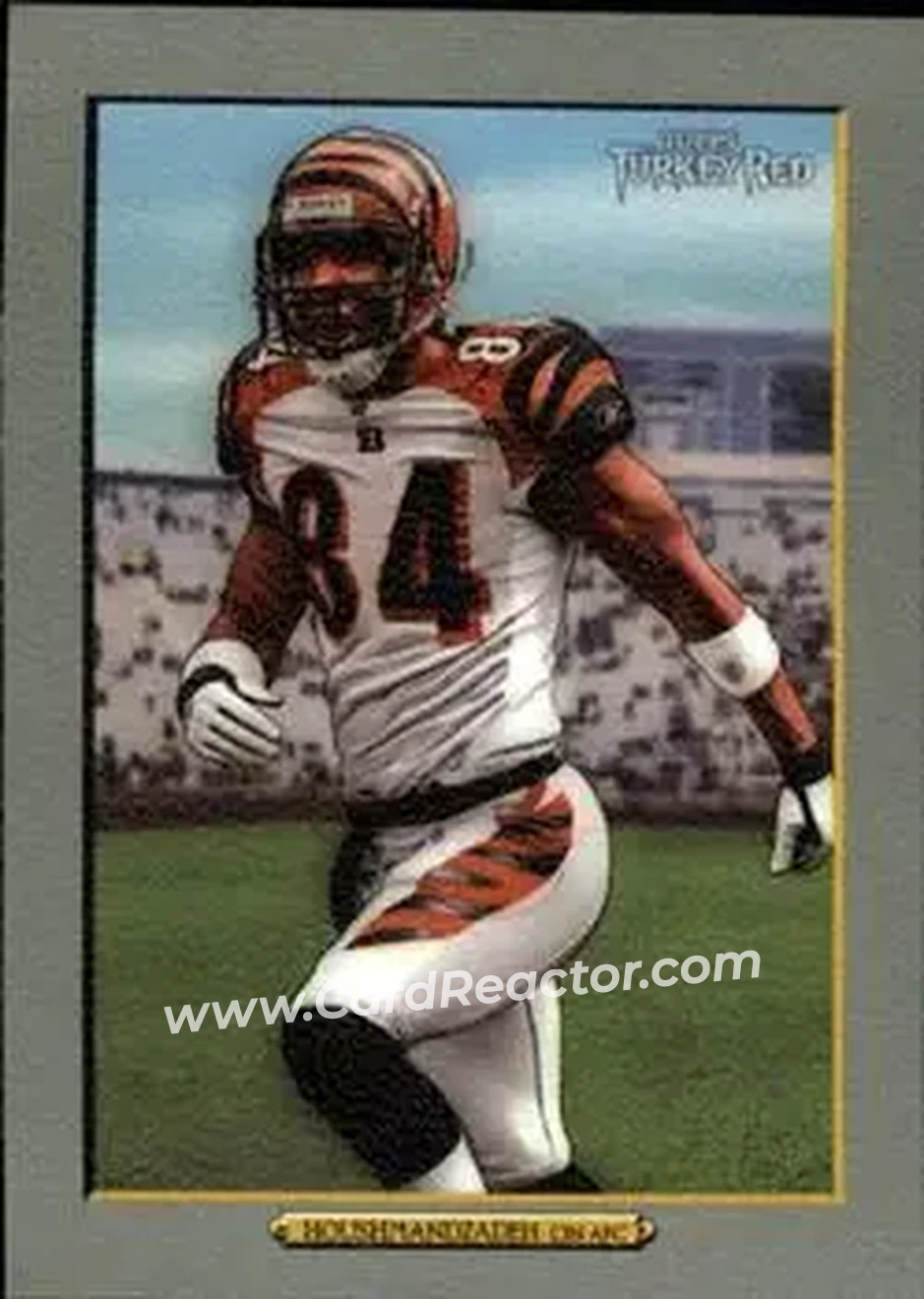 2006 Topps Turkey Red #11 - T.J. Houshmandzadeh - Cincinnati Bengals - Front 2006 Topps Turkey Red #11 - T.J. Houshmandzadeh - Cincinnati Bengals - Front