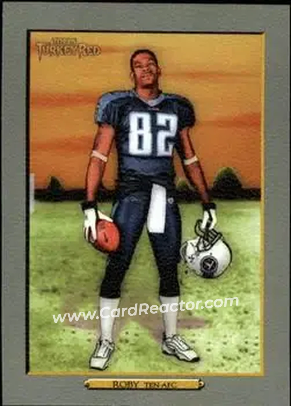 2006 Topps Turkey Red #16 - Courtney Roby - Tennessee Titans - Front
