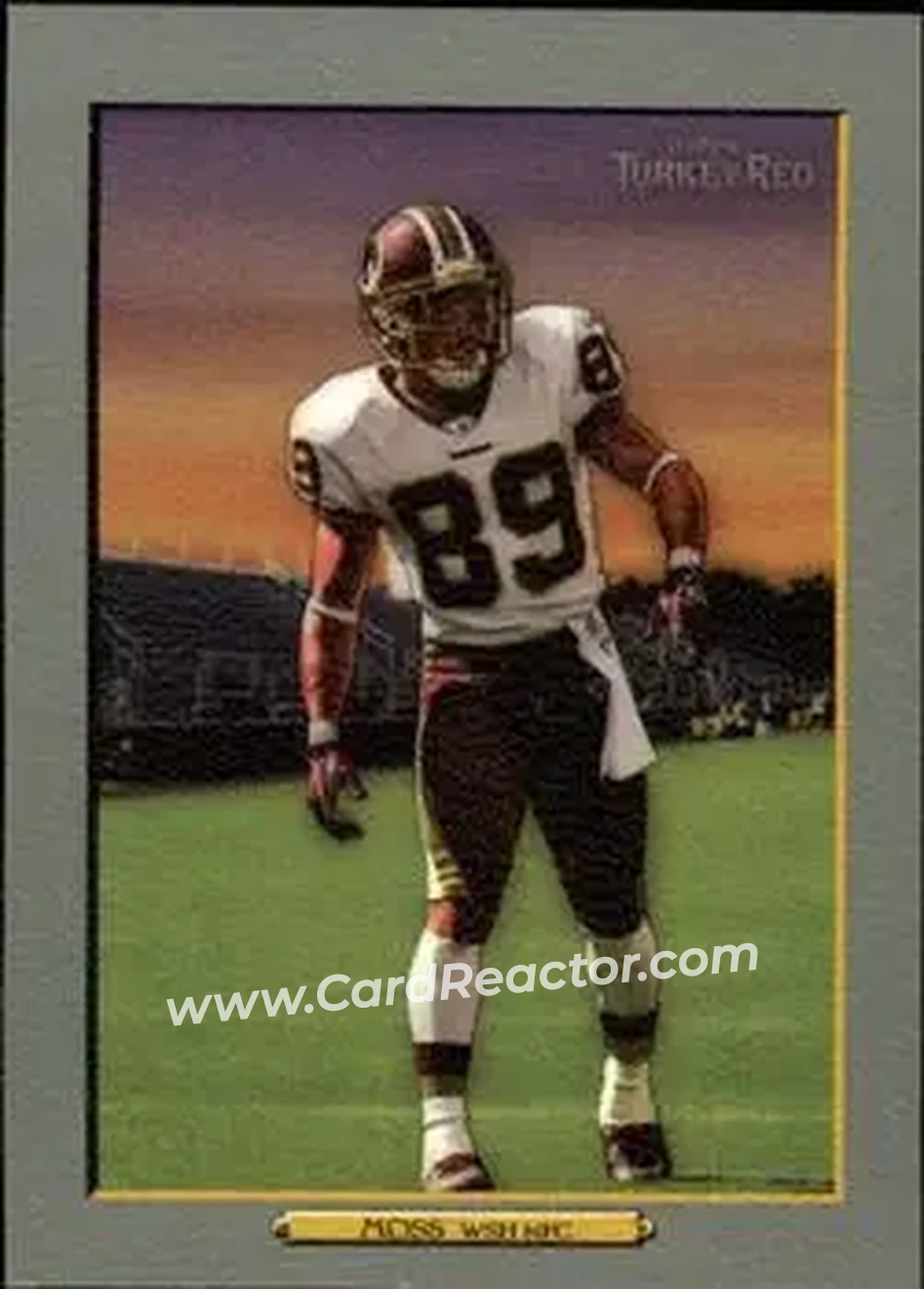 2006 Topps Turkey Red #23 - Santana Moss - Washington Redskins - Front
