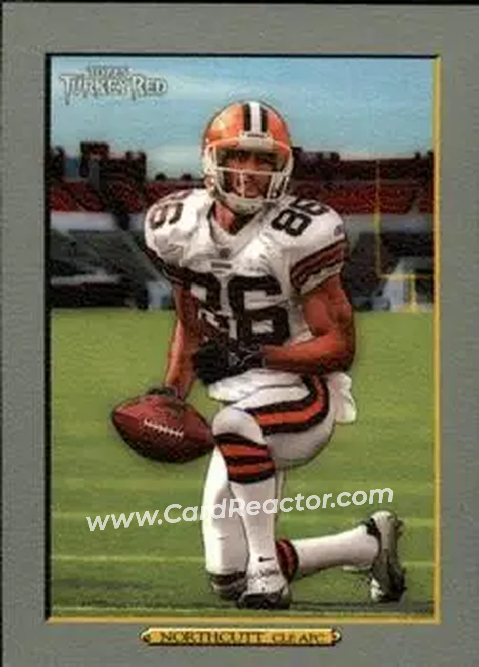 2006 Topps Turkey Red #26 - Dennis Northcutt - Cleveland Browns - Front